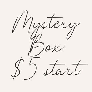 MYSTERY BOX ITEM- SOLD AS IS: NO REFUNDS ON ITEMS ***